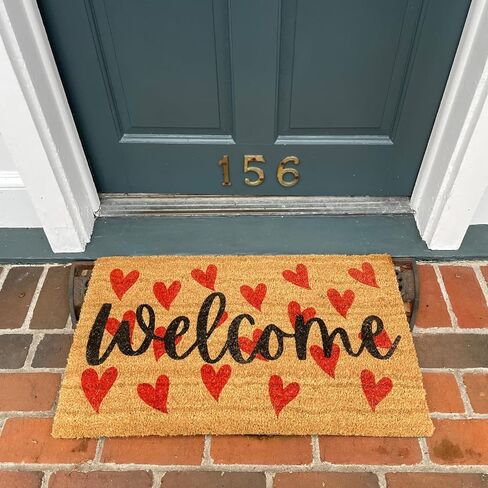 استنسل عيد الحب لسجاد الباب القابل لإعادة الاستخدام، استنسل ممسحة قلب الحب، قوالب رسم XOXO لممسحات الأقمشة الخشبية in Kuwait