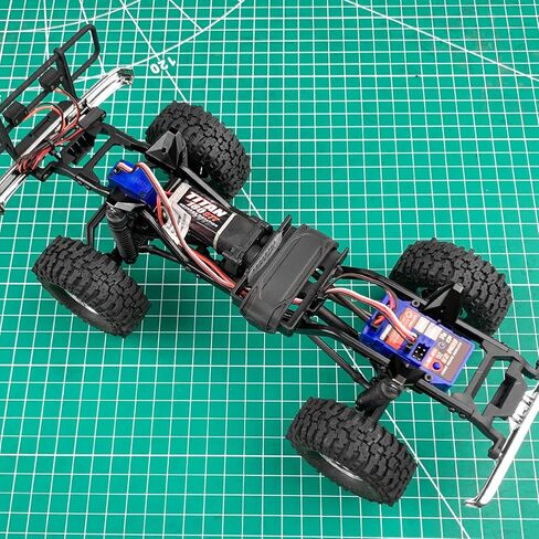 RCLIONS RC برج الصدمات الأطواق جبل أمامي/خلفي ل TRX4M K10 F150 1/18th RC الزاحف سيارة ترقيات جزء in Saudi Arabia