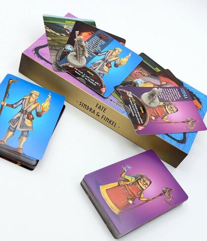 Fryx Games، Fate Sindra & Finkel - Fate Defenders of Grimheim Expansion - من 1 إلى 4 لاعبين، للأعمار من 14 عامًا فما فوق in Saudi Arabia