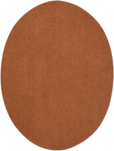 10 Pack Oval Shape PU Leather Patch Repair Sewing Elbow Knee Patches Clothing Accessories, Black Light Gray Dark Blue Brown Dark Brown, for Clothing Trousers Bags in Saudi Arabia