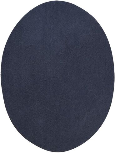 10 Pack Oval Shape PU Leather Patch Repair Sewing Elbow Knee Patches Clothing Accessories, Black Light Gray Dark Blue Brown Dark Brown, for Clothing Trousers Bags in Saudi Arabia