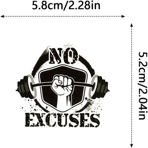 104pcs Fitness Aesthetic Vinyl Waterproof Decals Stickers Pack Gym Cute Cartoon for Water Bottle,Laptop,Phone,Skateboard,Scrapbooking,Bumper for Party Supply Decor Favor in Saudi Arabia