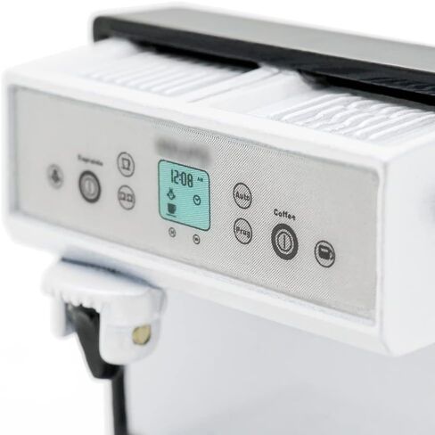 ملحقات تزيين بيت الدمى لصانعة القهوة المصغرة 1/12 من أوديريا in Kuwait