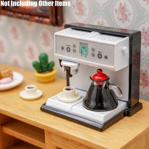 ملحقات تزيين بيت الدمى لصانعة القهوة المصغرة 1/12 من أوديريا in Kuwait
