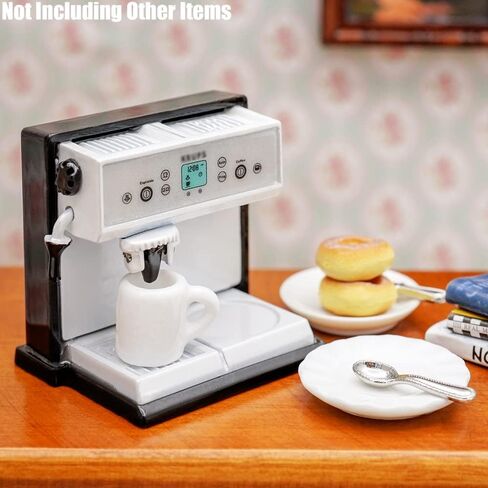 ملحقات تزيين بيت الدمى لصانعة القهوة المصغرة 1/12 من أوديريا in Kuwait