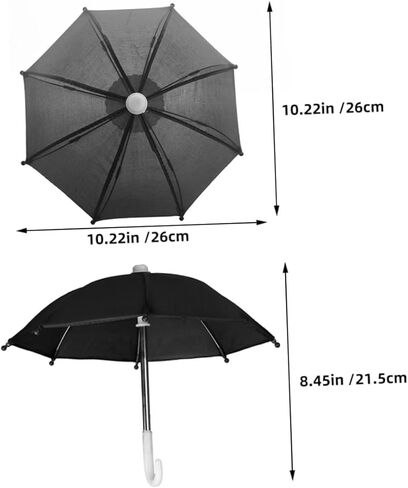 Garneck Dollhouse Mini Rain Umbrella Miniature Decorative Umbrella for Dollhouse Miniature Items in Saudi Arabia
