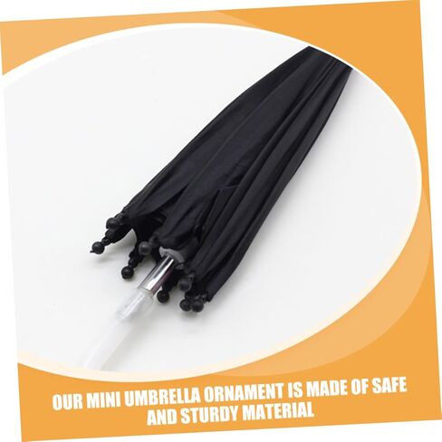 Garneck Dollhouse Mini Rain Umbrella Miniature Decorative Umbrella for Dollhouse Miniature Items in Saudi Arabia
