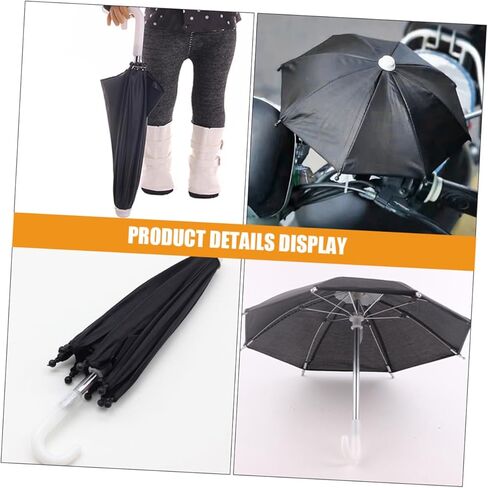 Garneck Dollhouse Mini Rain Umbrella Miniature Decorative Umbrella for Dollhouse Miniature Items in Saudi Arabia