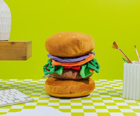 Nickelodeon Spongebob Squarepants Krabby Patty Burger 10-Inch Collector Plush in Saudi Arabia