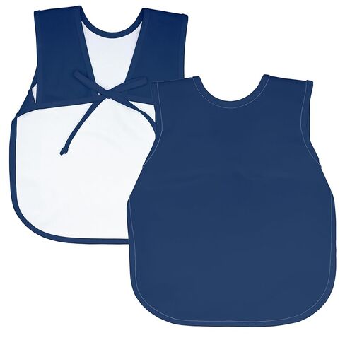 BapronBaby Minimalist Sage Bapron - No Neck Tie Safer Bib for Baby & Toddler - Soft Waterproof Stain Resistant - Machine Washable - Sz Baby/Toddler 6m-3T in Saudi Arabia