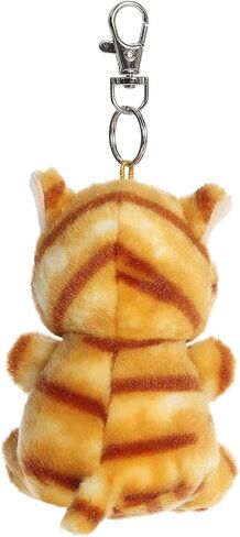Aurora® Adorable Palm Pals™ Meow Kitty™ Clip-On - Fun Collectible Plush for Kids and Adult Collectors - Perfect for Decorating Rooms and Birthday Gifts - Orange 4 Inches in Saudi Arabia
