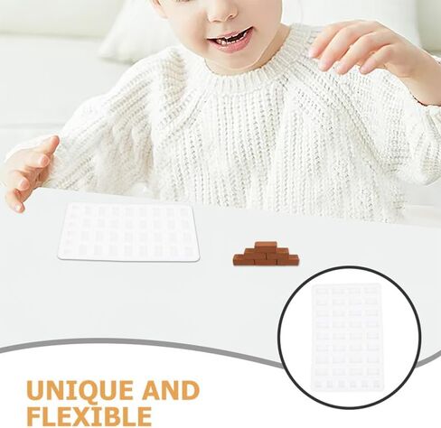 2 قطعة قالب الطوب المصغر قوالب السيليكون للحرف اليدوية أداة صنع الطوب الصغيرة لبناء المناظر الطبيعية لطاولة الرمل وإكسسوارات بيت الدمى ذاتية الصنع in Kuwait