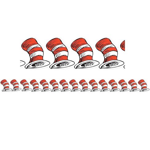Eureka The Cat's Hat Extra Wide Deco Trim, 37 Feet in Saudi Arabia