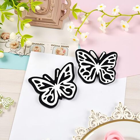 4 Pcs Butterfly Animal Metal Cuts Stencils Tool for Paper Crafting Scrapbooking Embossing Photo Album Decor,Card,Journal and DIY Craft Gift Card Making Accessories,Die-Cutting and Embossing in Saudi Arabia