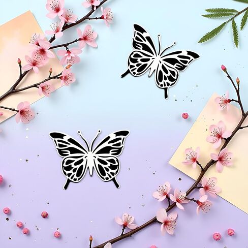 4 Pcs Butterfly Animal Metal Cuts Stencils Tool for Paper Crafting Scrapbooking Embossing Photo Album Decor,Card,Journal and DIY Craft Gift Card Making Accessories,Die-Cutting and Embossing in Saudi Arabia