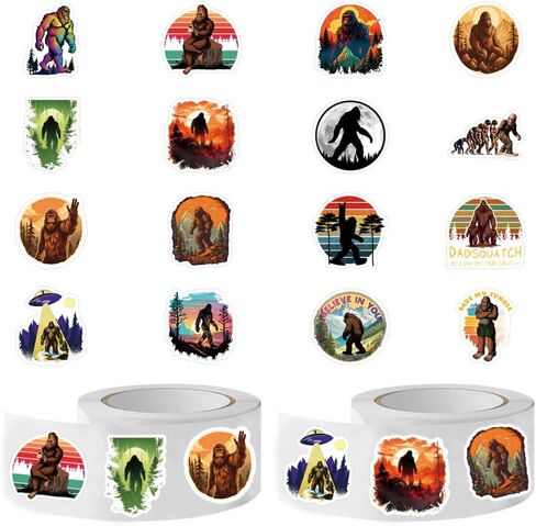 Descendants Stickers (1000pcs), 16 Sheets Aesthetics 1.5in Cartoon Decal Roll Self Adhesive Seals for Birthday Party Decoration Water Bottle Laptop Scrapbook Cards Envelope in Kuwait