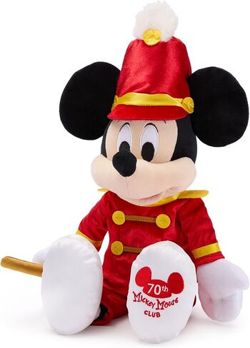 Disney Store Official The Mickey Mouse Club 70th Anniversary Musical Plush – 18'' – Plays The Mickey Mouse March Theme Song - Wears a Shimmering Bandleader Outfit - Collectible Disney Plush in Saudi Arabia
