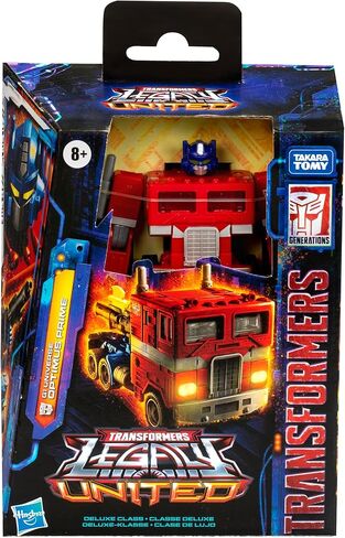 Transformers Legacy United Deluxe Class G1 Universe Optimus Prime, 5.5-inch Converting Action Figure, for Boys and Girls Ages 8+ in Saudi Arabia