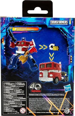 Transformers Legacy United Deluxe Class G1 Universe Optimus Prime, 5.5-inch Converting Action Figure, for Boys and Girls Ages 8+ in Saudi Arabia