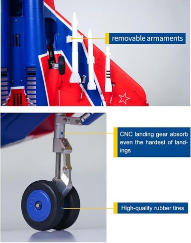 FAIR RC Arrows RC Jet Rc Plane for Adult Mikoyan MiG-29 Twin 64mm EDF Jet 6 Channel Remote Control Airplane PNP (No Battery, no Charger, no Radio) in Saudi Arabia