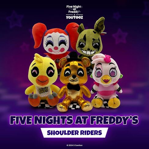 Youtooz - FNAF Chica Security Breach 6 بوصات من القطيفة على الكتف - تشيكا بلاشي من فايف نايتس ات فريدي in Saudi Arabia