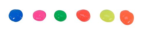Sax True Flow Acrylic Paint - 1 Pint - Set of 6 - Assorted Fluorescent Colors in Saudi Arabia