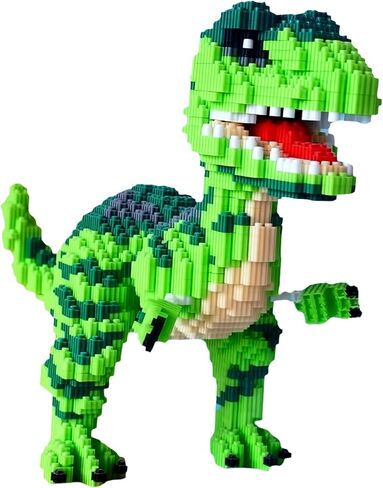 Animal Love Crocodile Micro Mini Building Blocks Set（9874PCS 39cm High Series） Gift for Adults and Kidst in Saudi Arabia