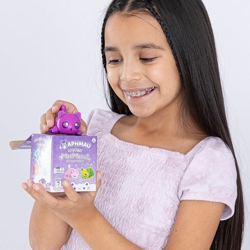 مجسمات مفاجئة من Aphmau Mystery MeeMeows - قد تختلف الأنماط، واحدة متوفرة بشكل عشوائي، أرجواني in Kuwait