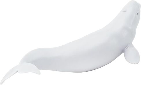 Safari Ltd. Beluga Whale Figurine - Lifelike 8" Plastic Model Figure - Fun Educational Play Toy for Boys, Girls & Kids Ages 3+ in Saudi Arabia