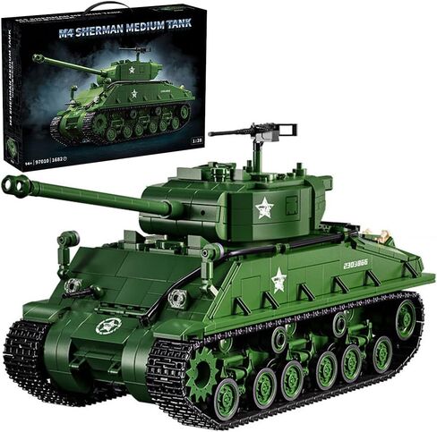 مجموعة بناء المركبات المدرعة العسكرية M1070، مجموعة مكعبات بناء الدبابات العسكرية WW2، الدبابة المدرعة WW2، مجموعات هدايا رائعة للبالغين للرجال، 3483 قطعة in Saudi Arabia