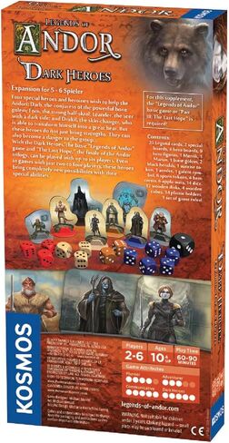 Legends of Andor : Dark Heroes (Expansion Pack) in Saudi Arabia