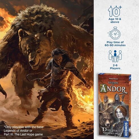 Legends of Andor : Dark Heroes (Expansion Pack) in Saudi Arabia