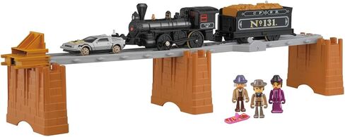 Takara Tomy Plarail Back to The Future PART3 Steam Locomotive No. 131 & Time Machine, Train, Toy for Ages 3 and Up in Saudi Arabia