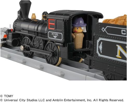 Takara Tomy Plarail Back to The Future PART3 Steam Locomotive No. 131 & Time Machine, Train, Toy for Ages 3 and Up in Saudi Arabia