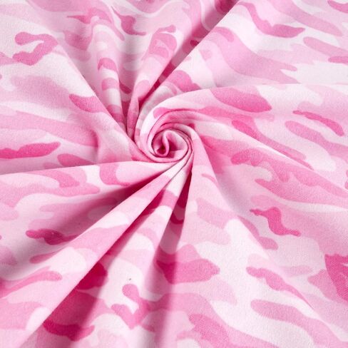 Comfy Flannel Camo Pink, Fabric by the Yard in Saudi Arabia