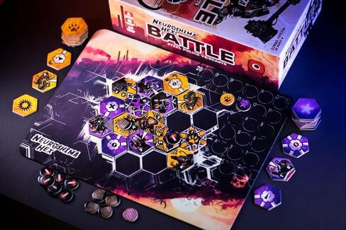 معركة نيوروشيما السداسية من Portal Games | للأعمار من 8 سنوات فما فوق | تحدي تكتيكي للاعبين | 20-30 دقيقة وقت اللعب in Saudi Arabia