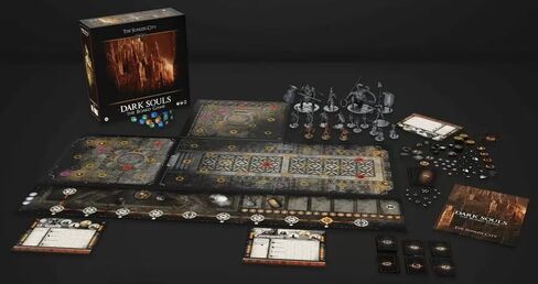 Dark Souls: The Board Game – The Sunless City Core Set - A Board Game by Steamforged Games – 1-3 Players – 120-150 Minutes of Gameplay - Games for Family Game Night - for Teens and Adults Ages 14+ in Saudi Arabia