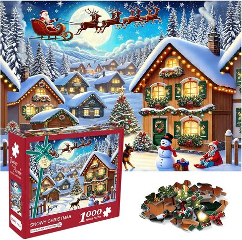 crowm 1000 Pieces Jigsaw Puzzles for Adults, Book Puzzles Wildflower Pages for Books and Blossoms Lover Nature Puzzle Floral and Butterflies as Home Decor in Saudi Arabia