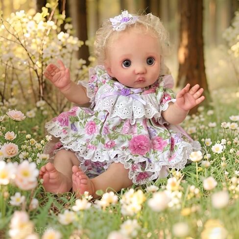 cosheng -16Inch Lifelike Reborn Baby Doll Elf Full Body Peeka Realistic Newborn Baby Dolls Soft Vinyl Reborn Babies That Look Real with Veins Toy Gift for Kids Age 3+ in Saudi Arabia