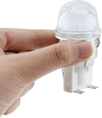 E14 500 Degrees 250V 25W Round Head Glass Cover High Temperature Resistant Oven Lamp Holder Small Appliance Accessories in Kuwait