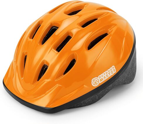 خوذة دراجة الأطفال OutdoorMaster - من مقاسات الأطفال الصغار إلى مقاسات الشباب - خوذة يونيكورن آمنة قابلة للتعديل للأطفال (من سن 3 إلى 15 عامًا)، 14 فتحة للرياضات المتعددة in Kuwait