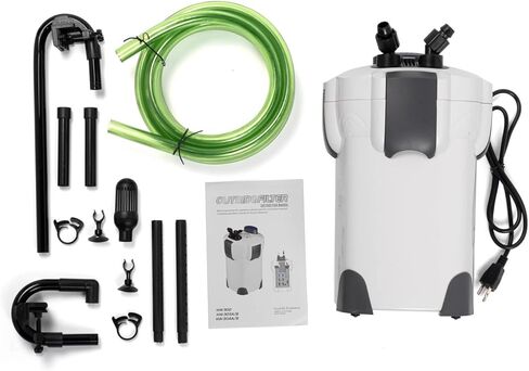 SunSun HW-302 مرشح علبة خارجي ثلاثي المراحل 265GPH مع مجموعات الوسائط in Kuwait