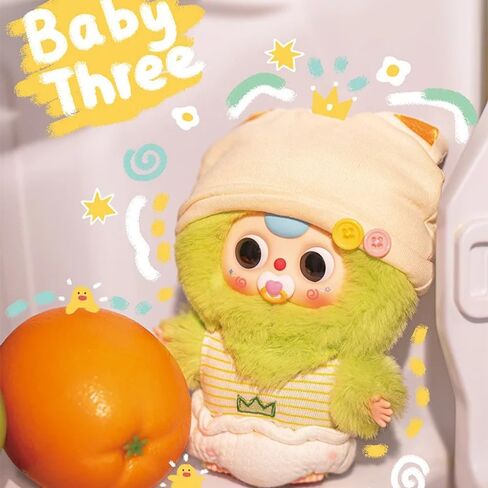 صندوق أعمى من القطيفة من سلسلة Baby Three Good Baby (1 من 9 أنماط محتملة) مجسمات لطيفة ألعاب قابلة للتجميع هدايا عيد الميلاد (قطعة واحدة - صندوق أعمى) in Kuwait