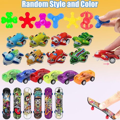 127 PCS Party Favors for Kids, Goodie Bags Stuffers, Prizes Treasure Box Toy for Classroom, Pinata Easter Eggs Filler, Fidget Toys Bulk, Birthday Gifts in Saudi Arabia