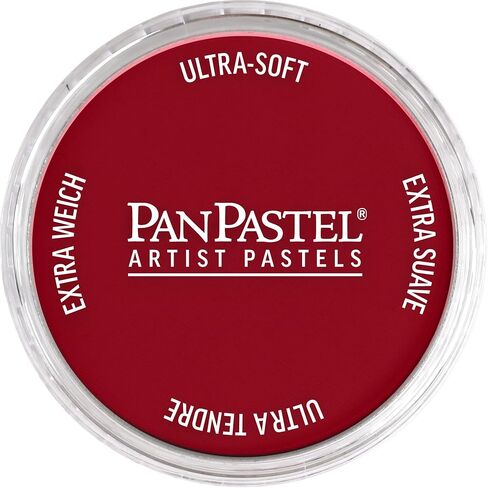 PanPastel Artist Pastels by GOLDEN, Crimson, 2.44" / 62mm Pan Diameter, Professional Artist Pastels, Unique Pan Format (cake-like) in Saudi Arabia