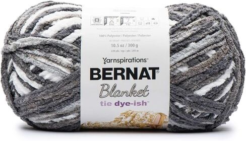 Bernat Blanket Tie Dye-Ish Yarn-Moonlight in Saudi Arabia