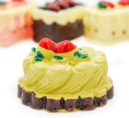 أوديريا 1/6 كعكة مصغرة 8 قطع من ملحقات تزيين بيت الدمى in Kuwait
