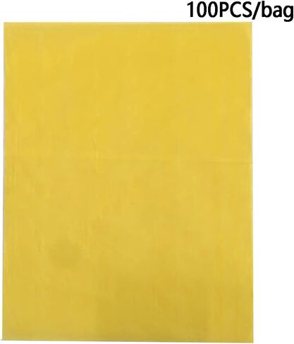 BWWNBY Carbon Transfer Paper 100pcs Yellow (COLOR:Yellow) in Saudi Arabia