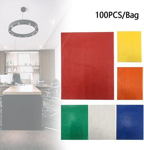 BWWNBY Carbon Transfer Paper 100pcs Yellow (COLOR:Yellow) in Saudi Arabia