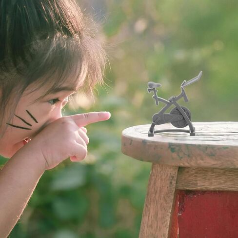 Veemoon نموذج رياضي مصغر لممارسة الدراجة واللياقة البدنية وديكورات مكتب للرجال وإكسسوارات مكتب بيت الدمية ومعدات اللياقة البدنية الرياضية لديكور المنزل والمكتب لعشاق صالة الألعاب الرياضية ذات الخدمة الطويلة in Kuwait